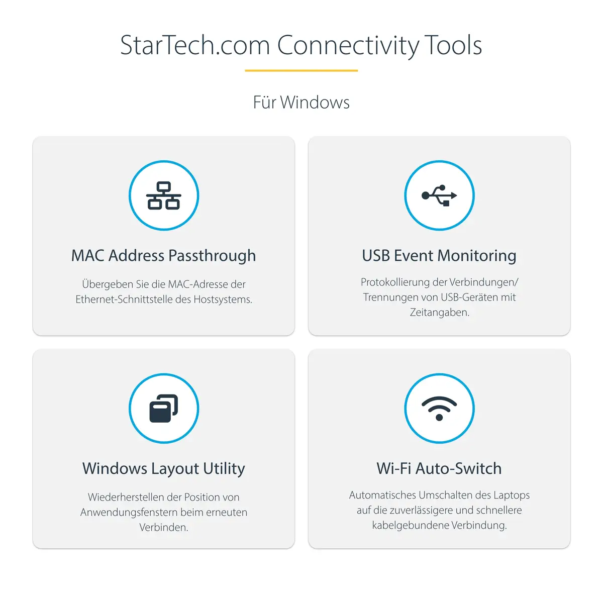StarTech USB-C Dock 4K 60Hz Quad Monitor DisplayPort & HDMI