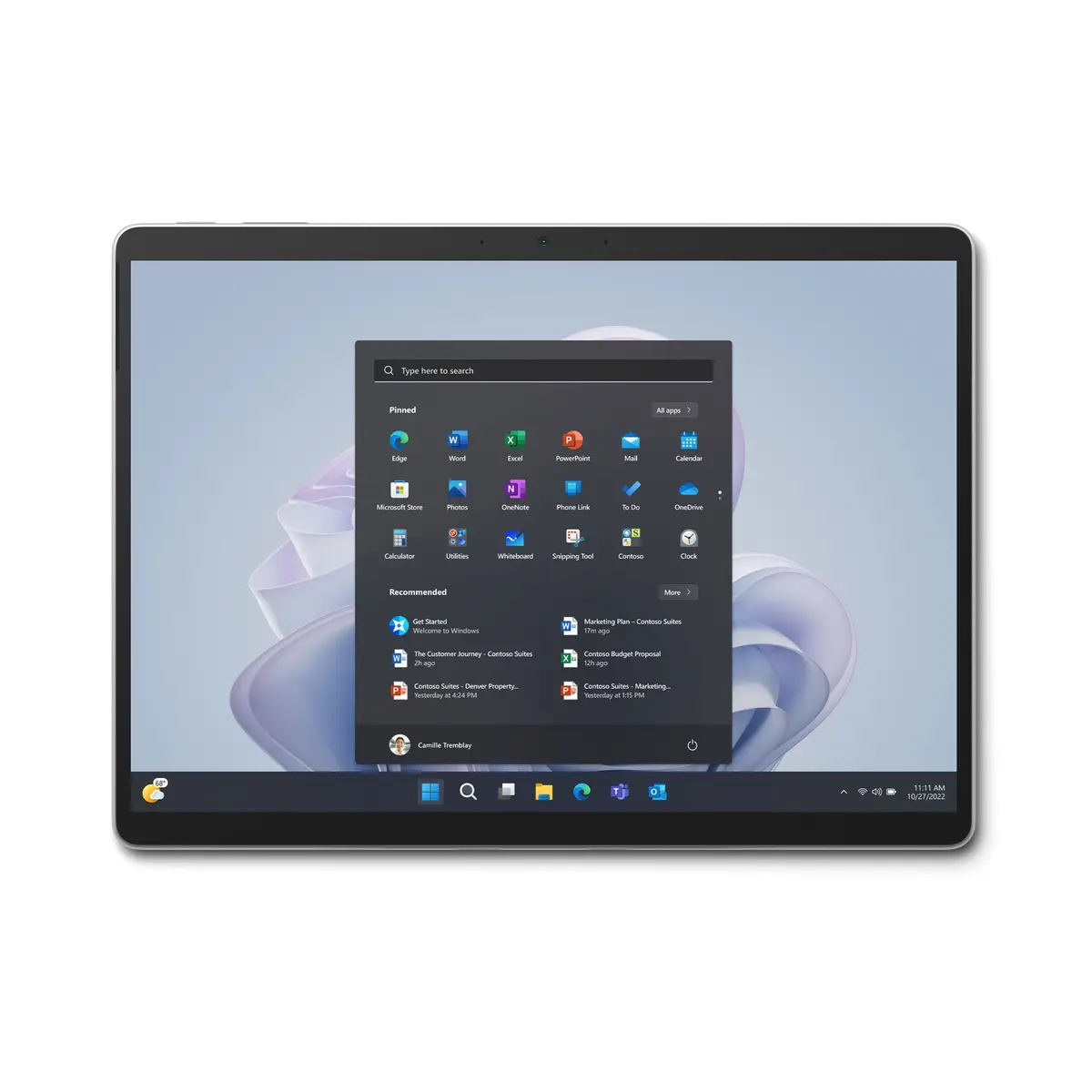 Surface Pro 9 Platin i5-1245U 16GB 256GB 33cm W11P