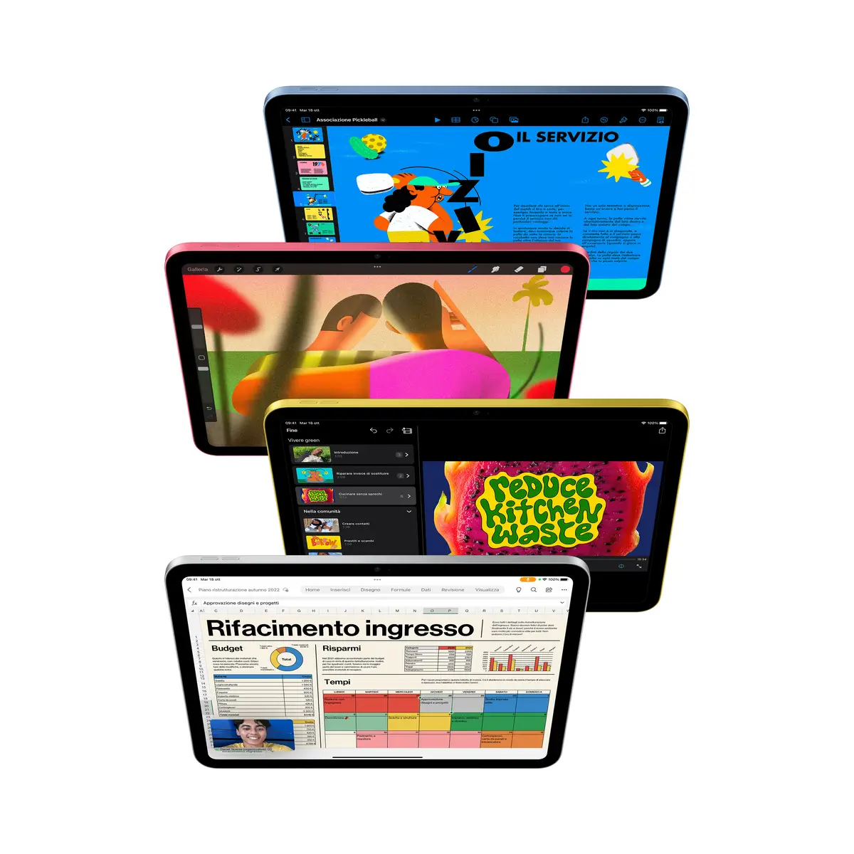 iPad (2022) 10,9" 256GB WiFi silber