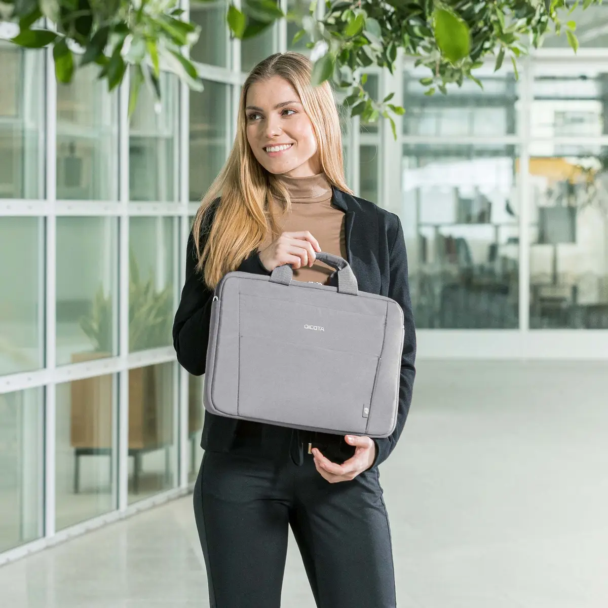 Laptoptasche Slim Eco BASE 11-12.5" Grau,