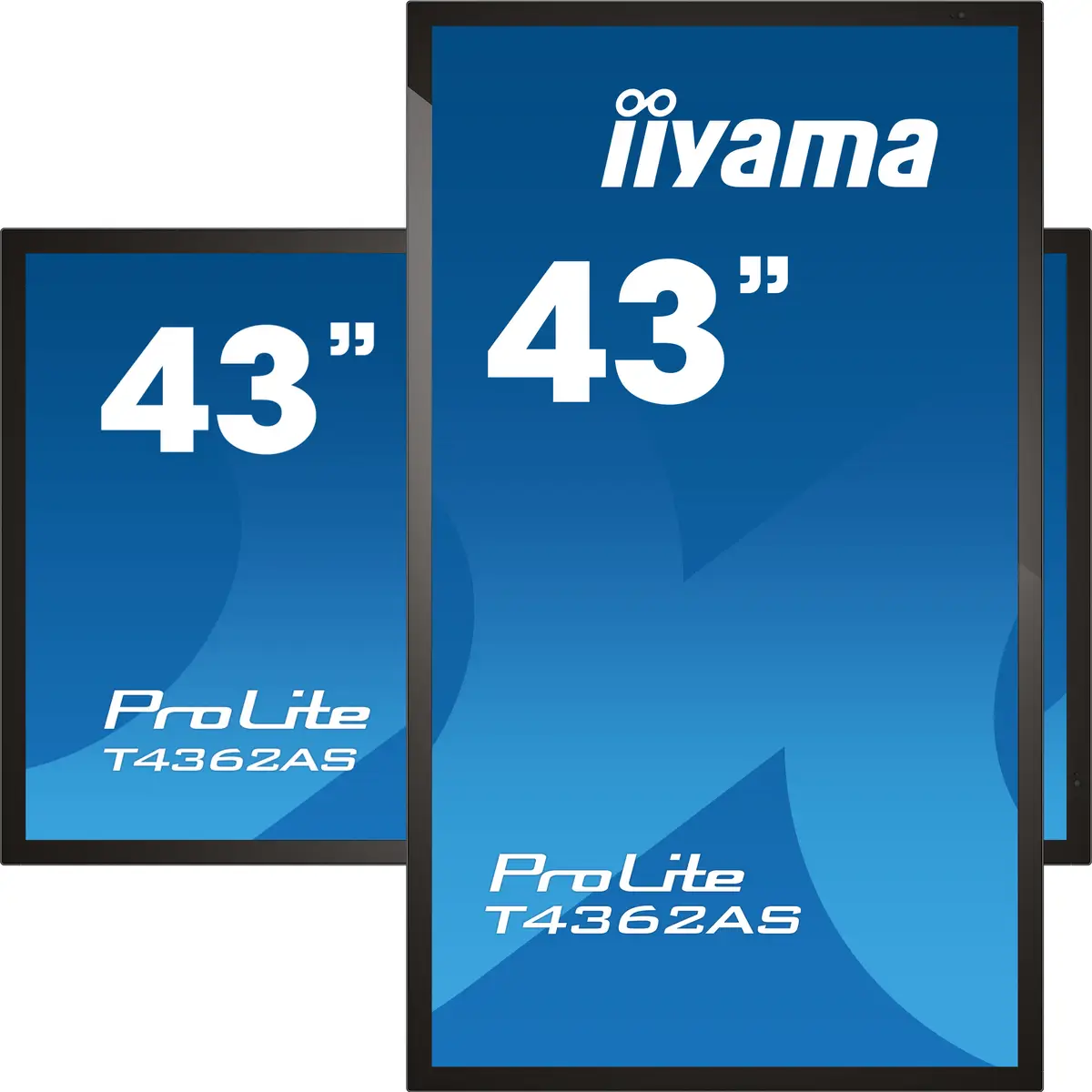 Iiyma ProLite T4362AS-B1 108cm (43") Multi-Touch 3840x2160 Pixel 1200:1 420cd/m² 8ms