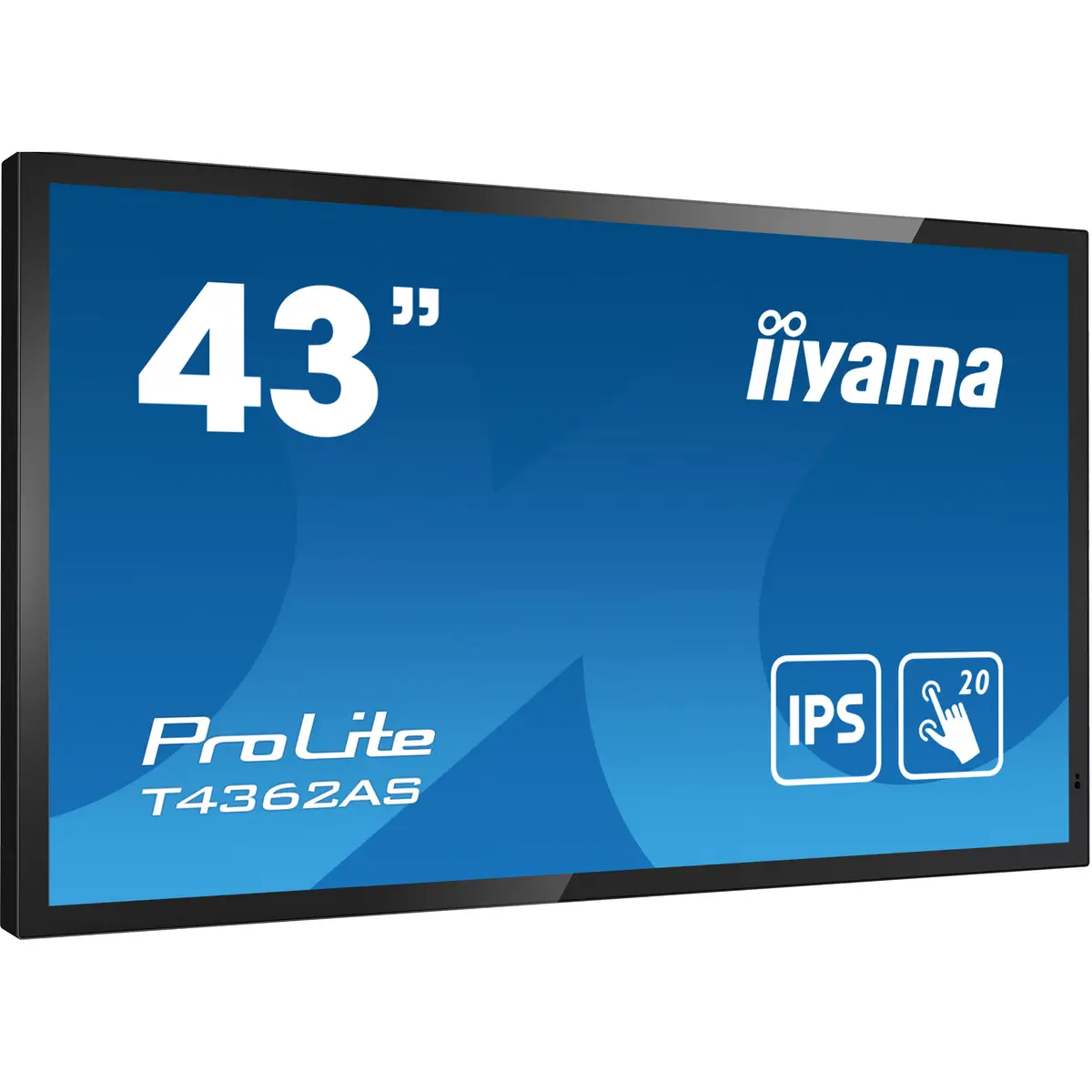 Iiyma ProLite T4362AS-B1 108cm (43") Multi-Touch 3840x2160 Pixel 1200:1 420cd/m² 8ms
