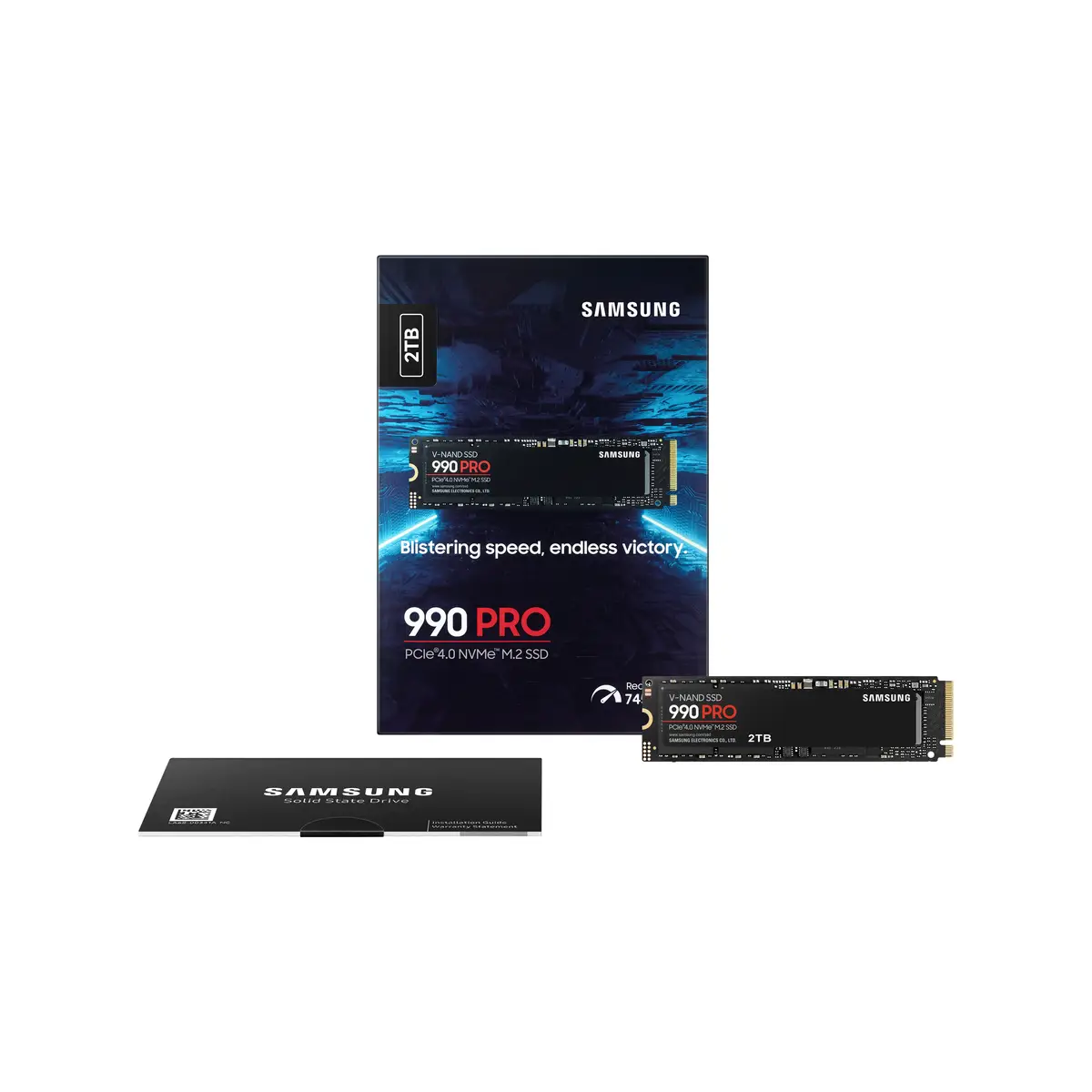 990 PRO MZ-V9P2T0BW SSD 2000GB intern M.2 PCIe 4.0 x4