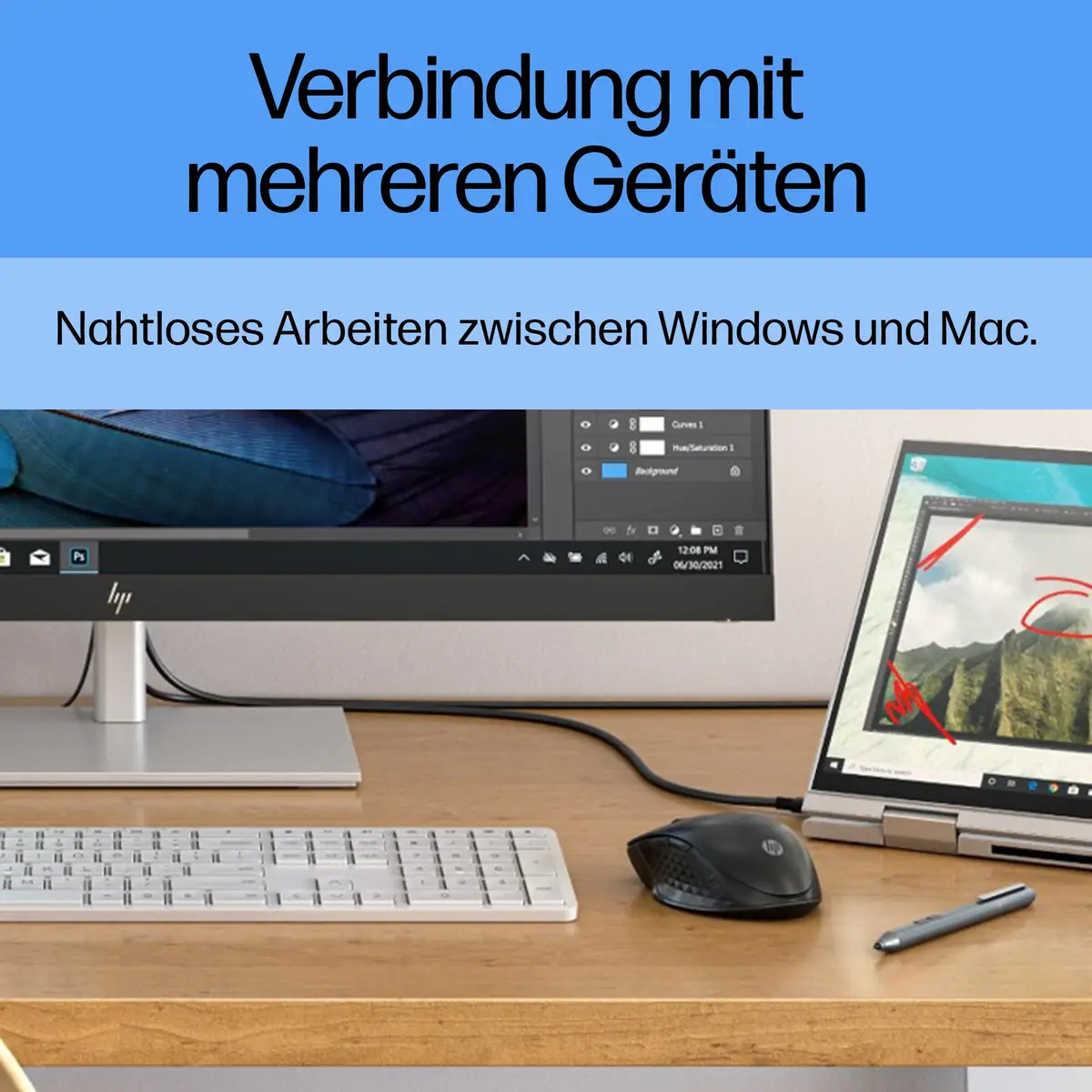 430 Multi-Device Wireless Mouse EURO (P)