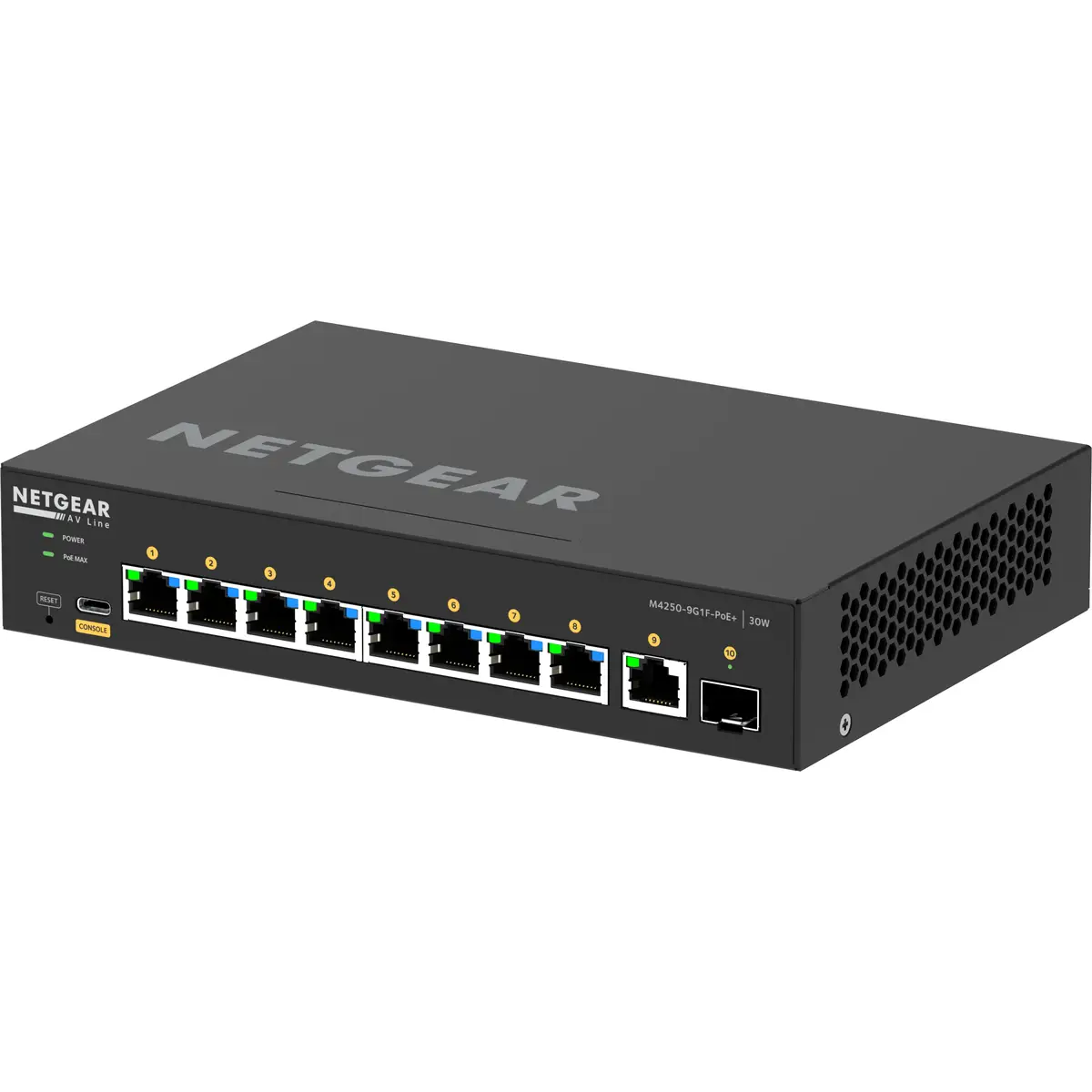 AV Line M4250-9G1F-PoE+ - Switch