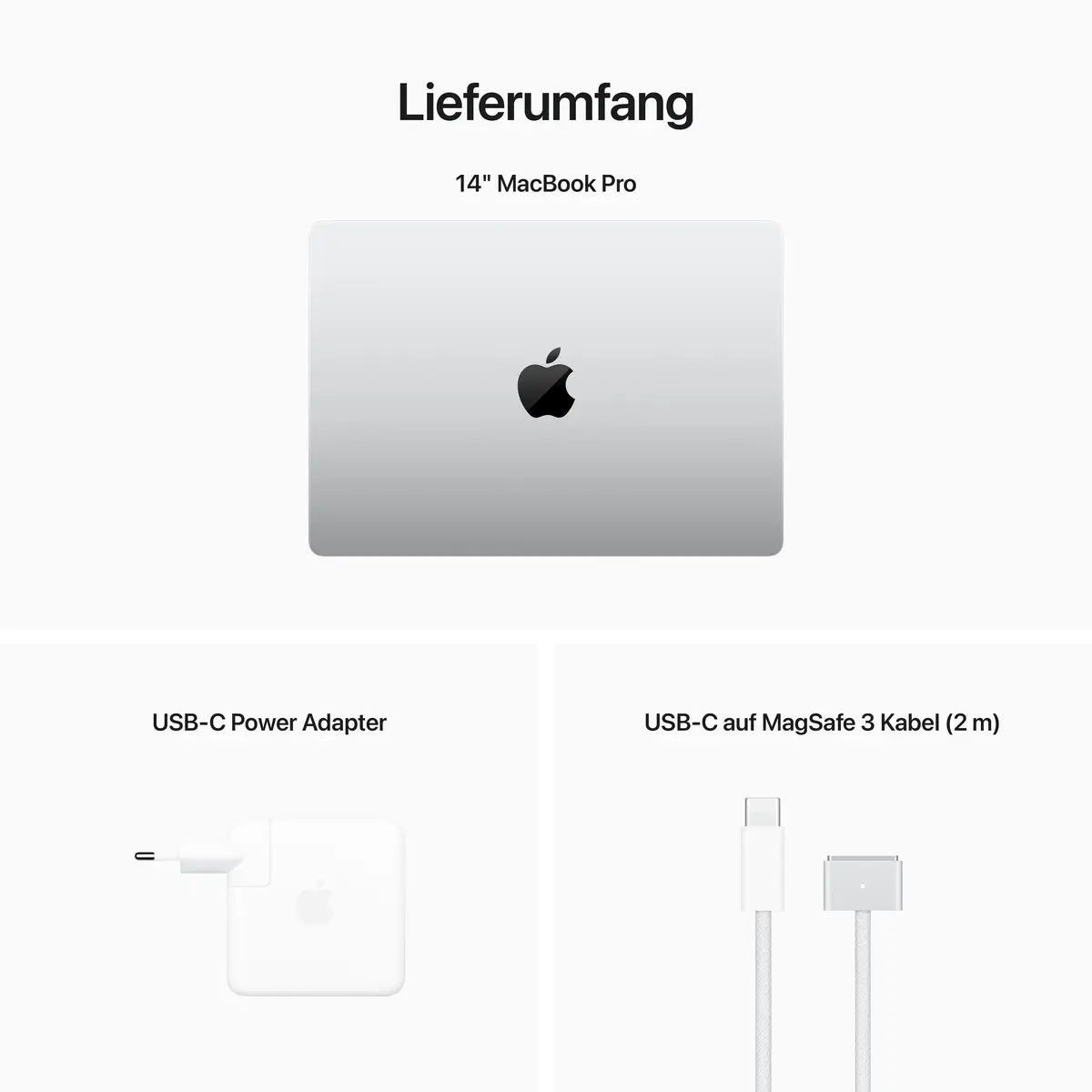 MacBook Pro Apple M2 Pro 10-Core CPU 16-Core GPU Deutsch 32GB RAM 1TB SSD 35,6 cm (14") Silber