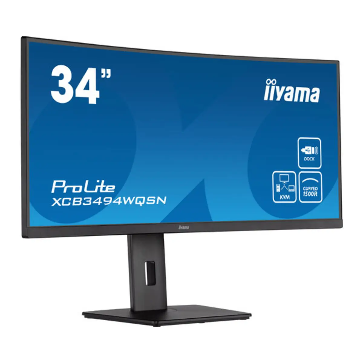 XCB3494WQSN 86,4cm (34") Curved 3440x1440 Pixel 3000:1 300cd/m² 0,4ms