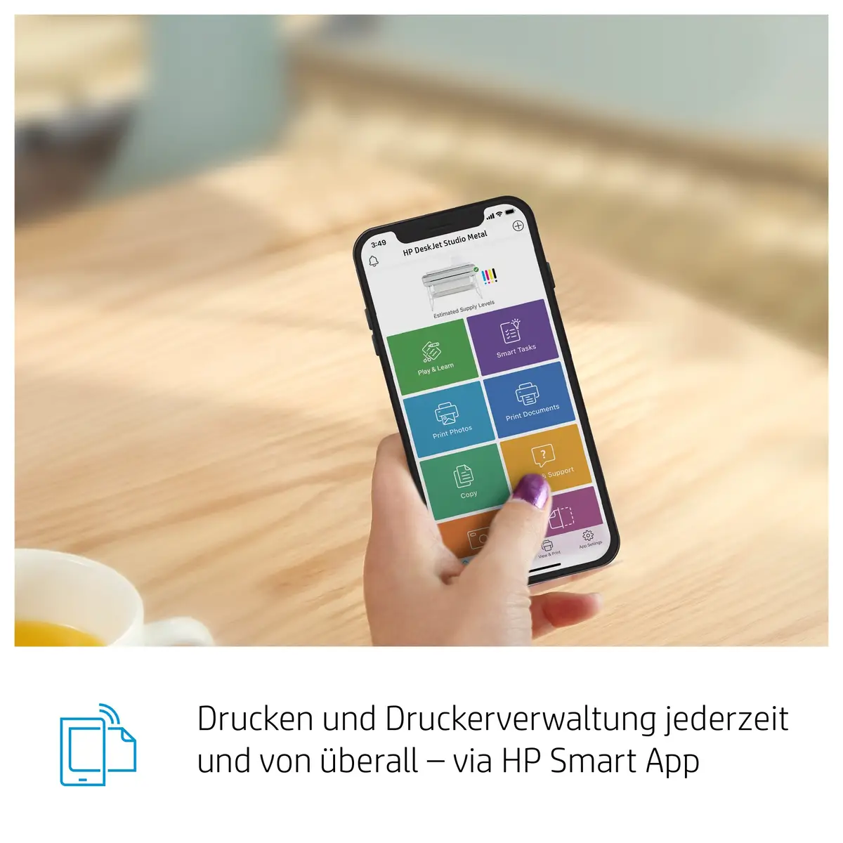 DesignJet Studio Steel Edition 914 mm (36") Großformatdrucker Farbtintenstrahldrucker 2400x1200dpi