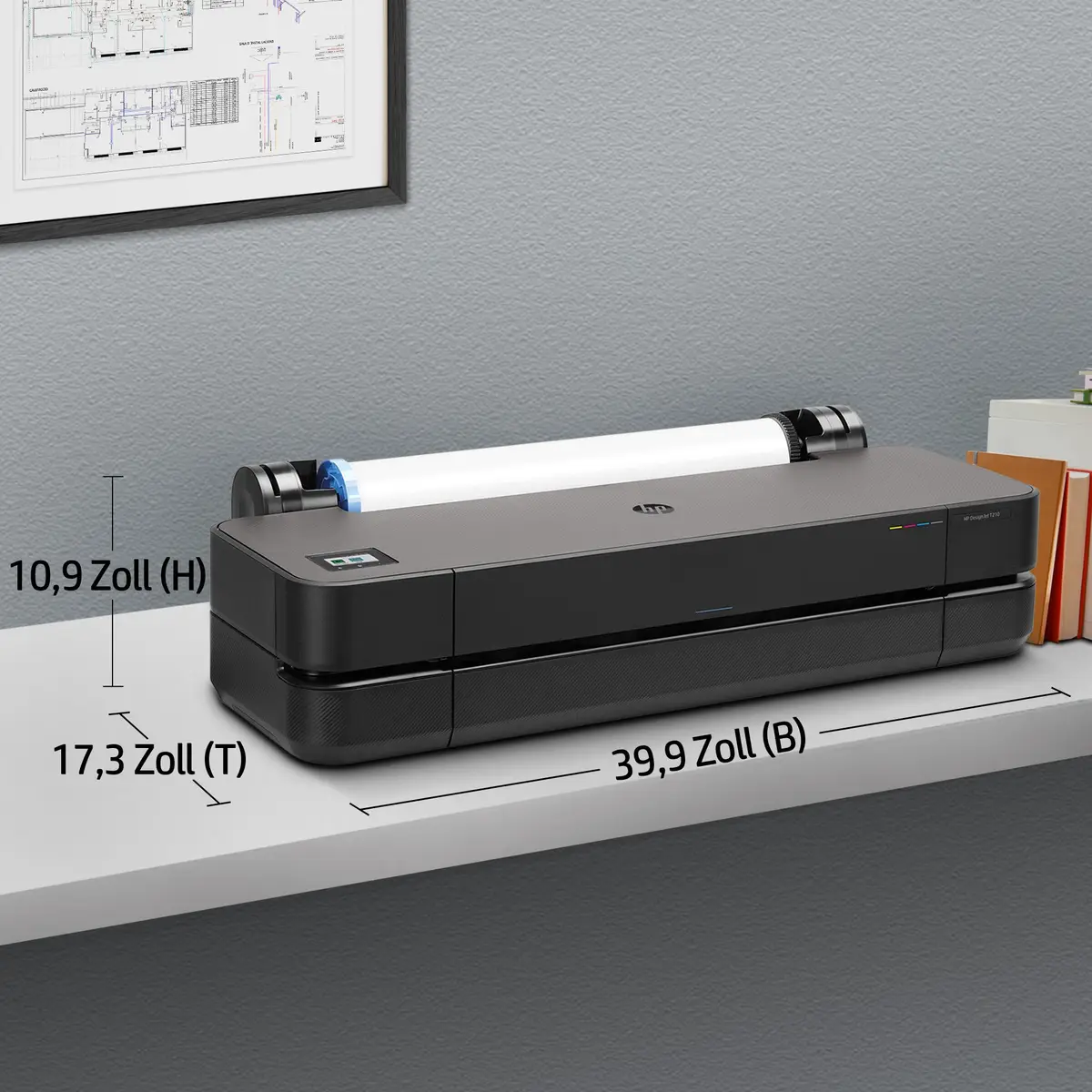 DesignJet Studio Steel Edition 914 mm (36") Großformatdrucker Farbtintenstrahldrucker 2400x1200dpi