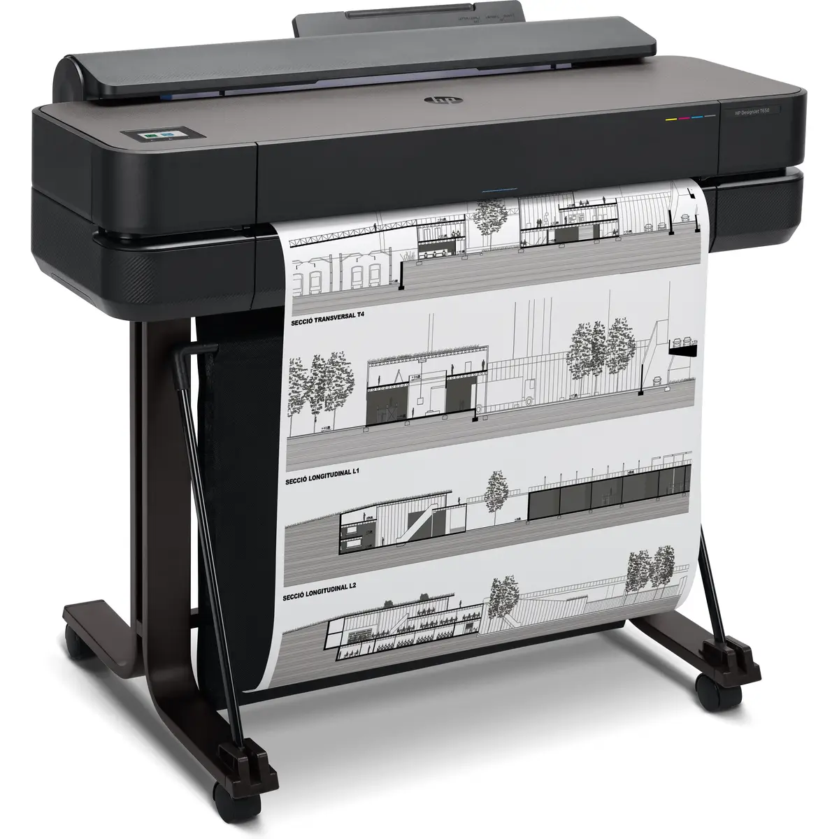 DesignJet T650 610 mm (24") Großformatdrucker Farbtintenstrahldrucker 2400x1200dp