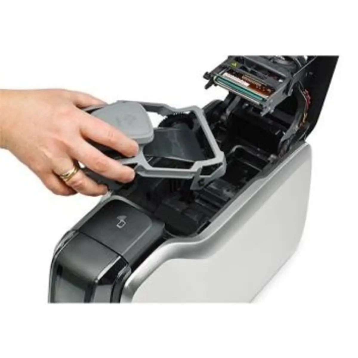ZC300 Bundle Kartendrucker einseitig 12 Punkte/mm (300dpi) USB Ethernet Display CardStudio