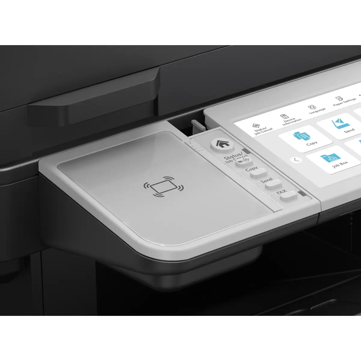 ECOSYS MA5500ifx Drucker s/w Duplex Laser A4/Legal 1200 x 1200 dpi bis zu 55 Seiten/Min. Kapazität: 600 Blätter USB 2.0 Gigabit LAN USB-Host