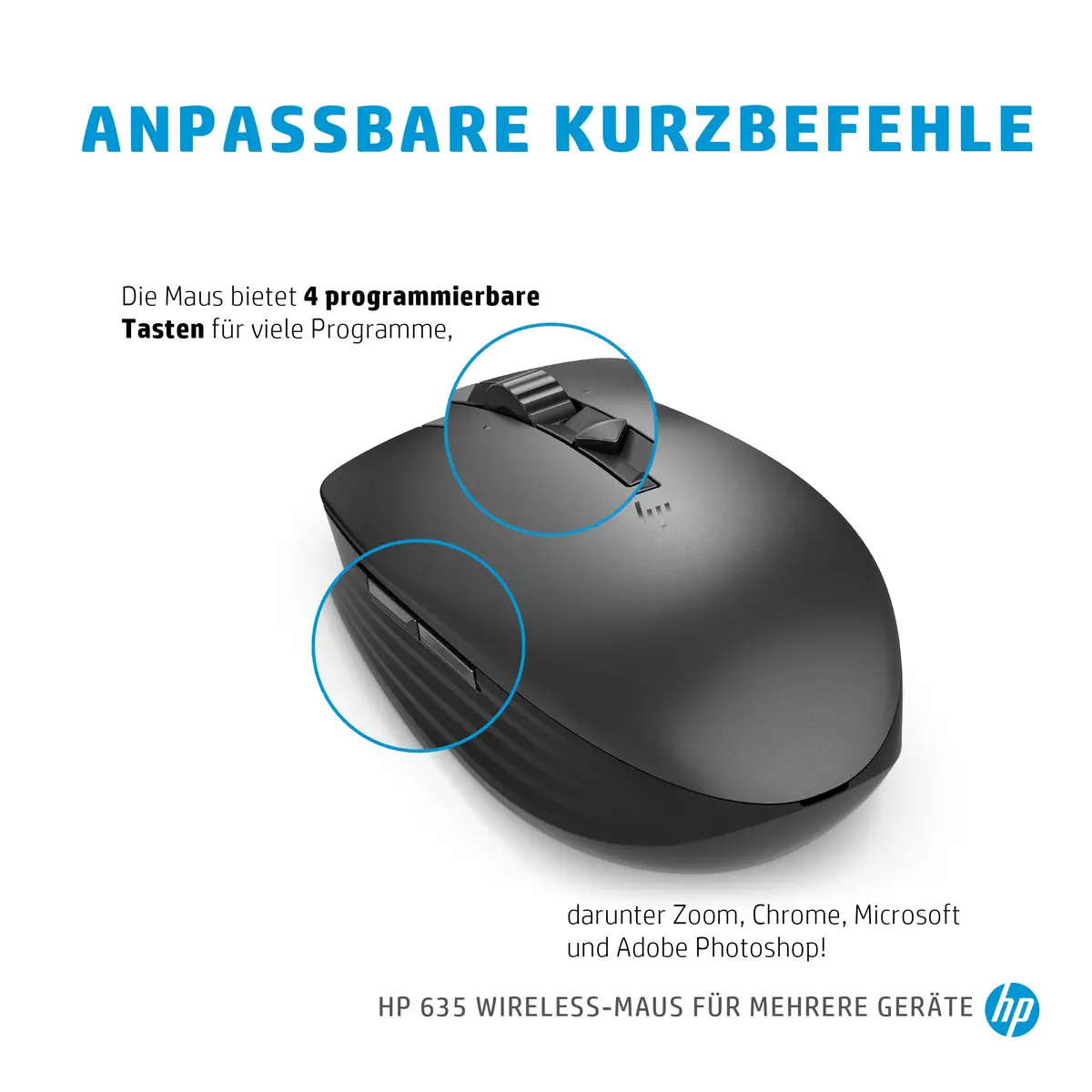 HP 635 Multi-Device Maus kabellos