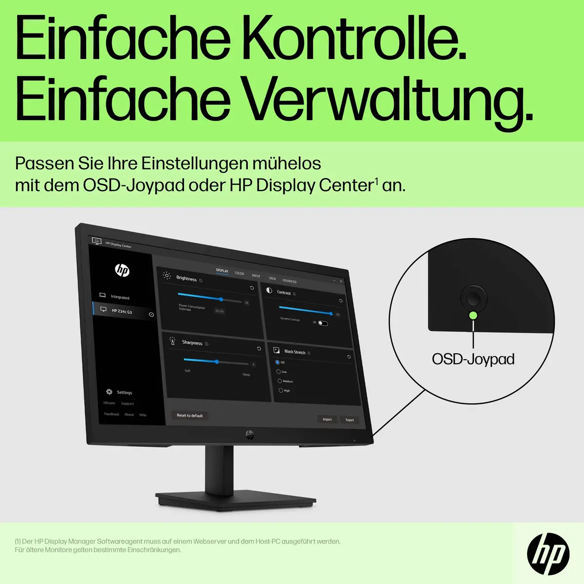 HP P22v G5 54,6cm (21,5") 1920x1080 Pixel 3000:1 200cd/m³ 5ms