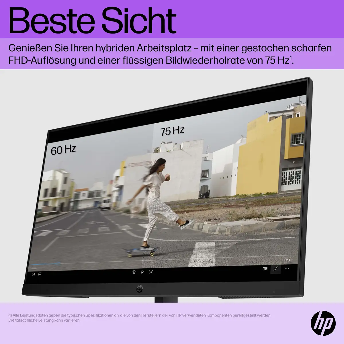HP P27 G5 68,5cm (27") 1920x1080 Pixel 1000:1 250cd/m² 5ms