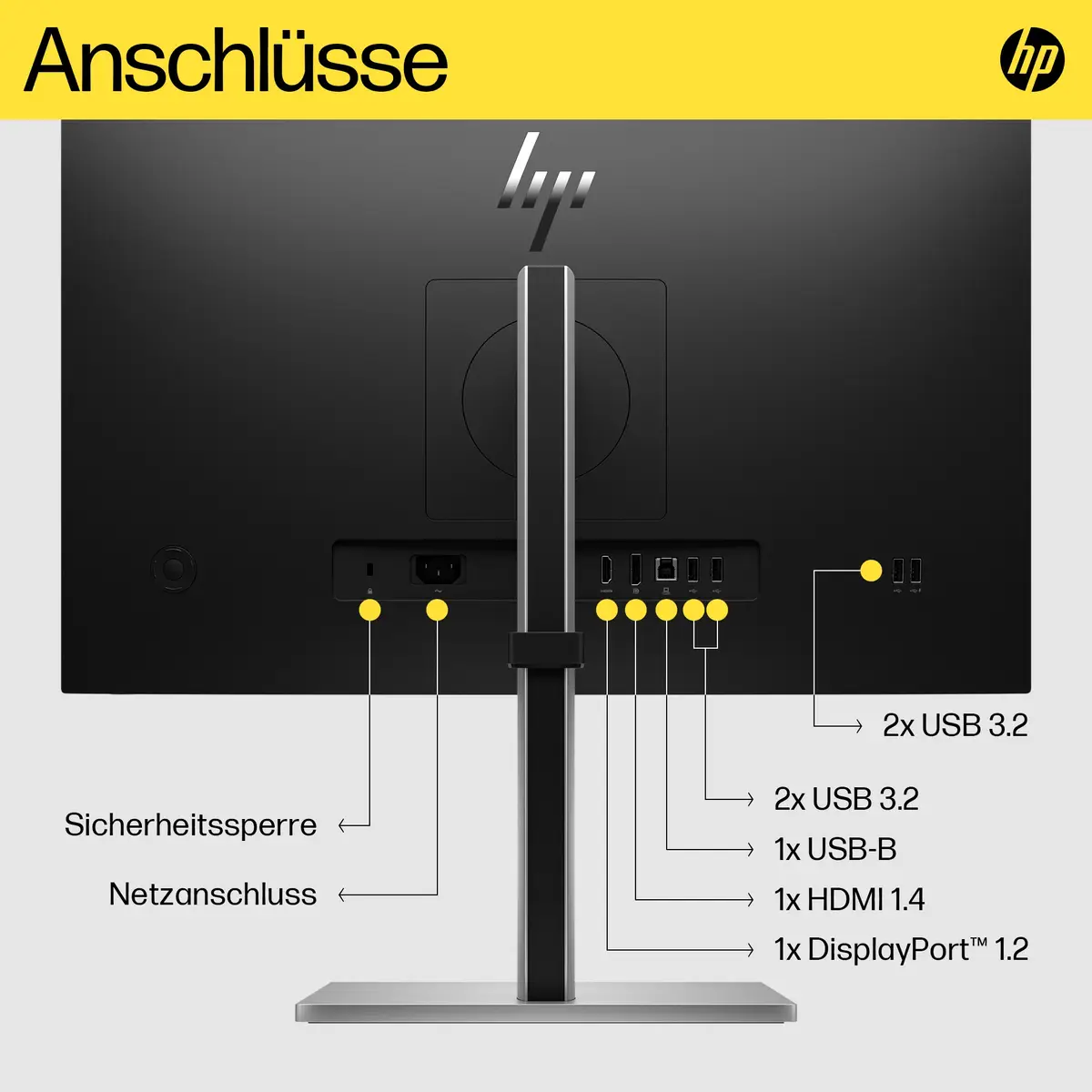 E24q G5 60,5cm (23,8") 2560x1440 Pixel 1000:1 300cd/m² 5ms