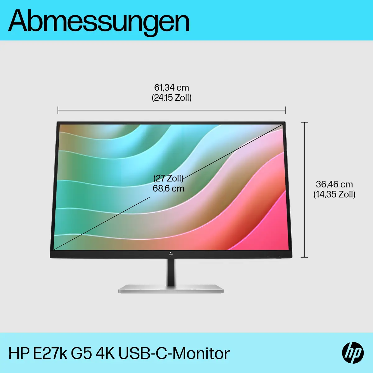 E27k G5 68,6cm (27") 3840x2160 Pixel 1000:1 350cd/m² 5ms
