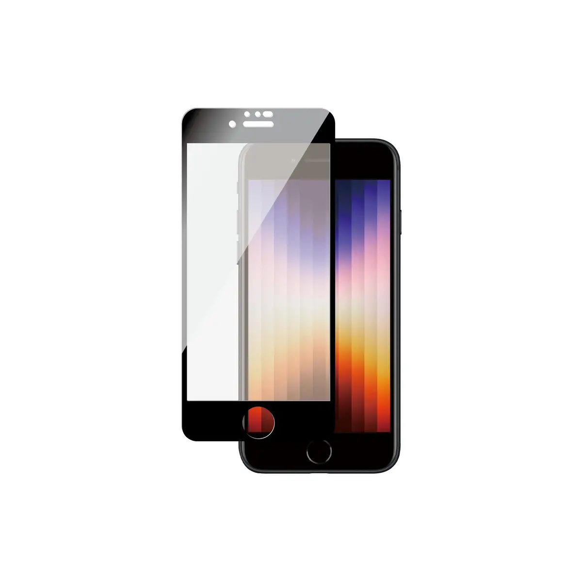 SAFE. E2E Apple iPhone 6/6s/7/8/SE 2020 Case Friendly, Black