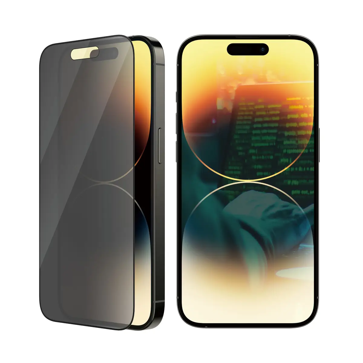 Privacy Displayschutz für Apple iPhone 14 Pro Ultra-Wide Fit