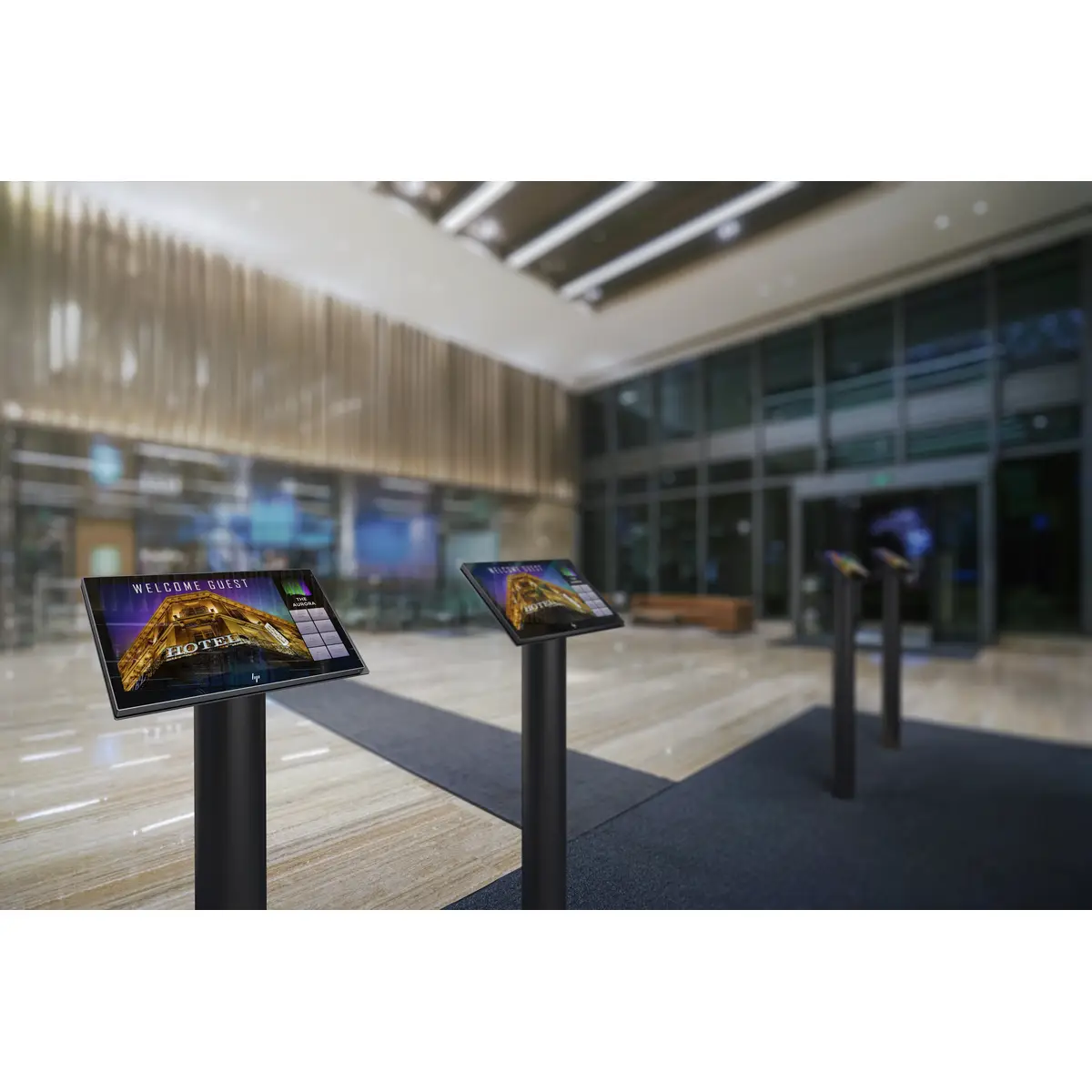 HP Engage One 145 All-in-One Intel i5-7300U 2,6GHz 8GB DDR4 256GB SSD 35,6cm (14") Multi-Touch 1920x1080 Pixel Sound/LAN onboard Intel HD Graphics 620 Windows 10 IoT Enterprise 64Bit