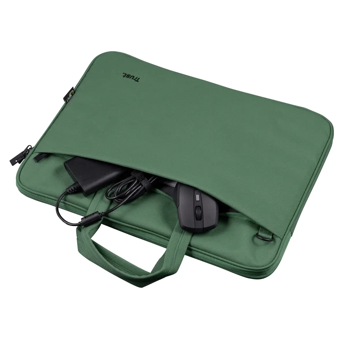 Bologna Slim Notebook-Tasche für 40,6cm (16") Grün