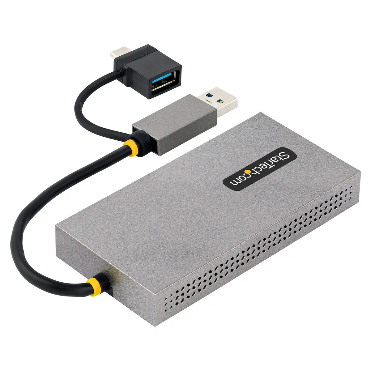 USB HDMI Dual Monitor Adapter USB A/C auf 2x HDMI (1x 4K30Hz 1x 1080p) eGPU