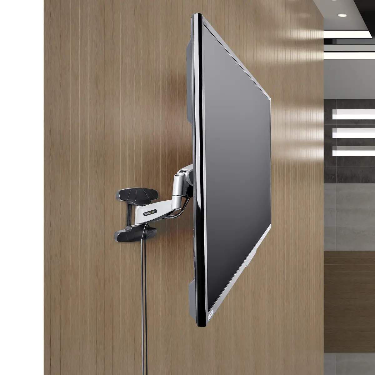 Höhenverstellbare TV Wandhalterung Fernseher Wandhalterung für 23-55" bis 30kg
