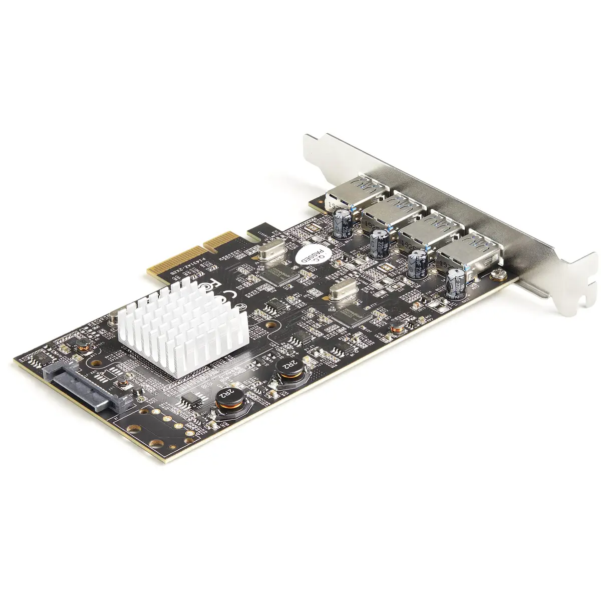 4-Port USB 3.2 Gen 2 PCIe Karte mit 4x USB Typ A Port Windows/Mac/Linux