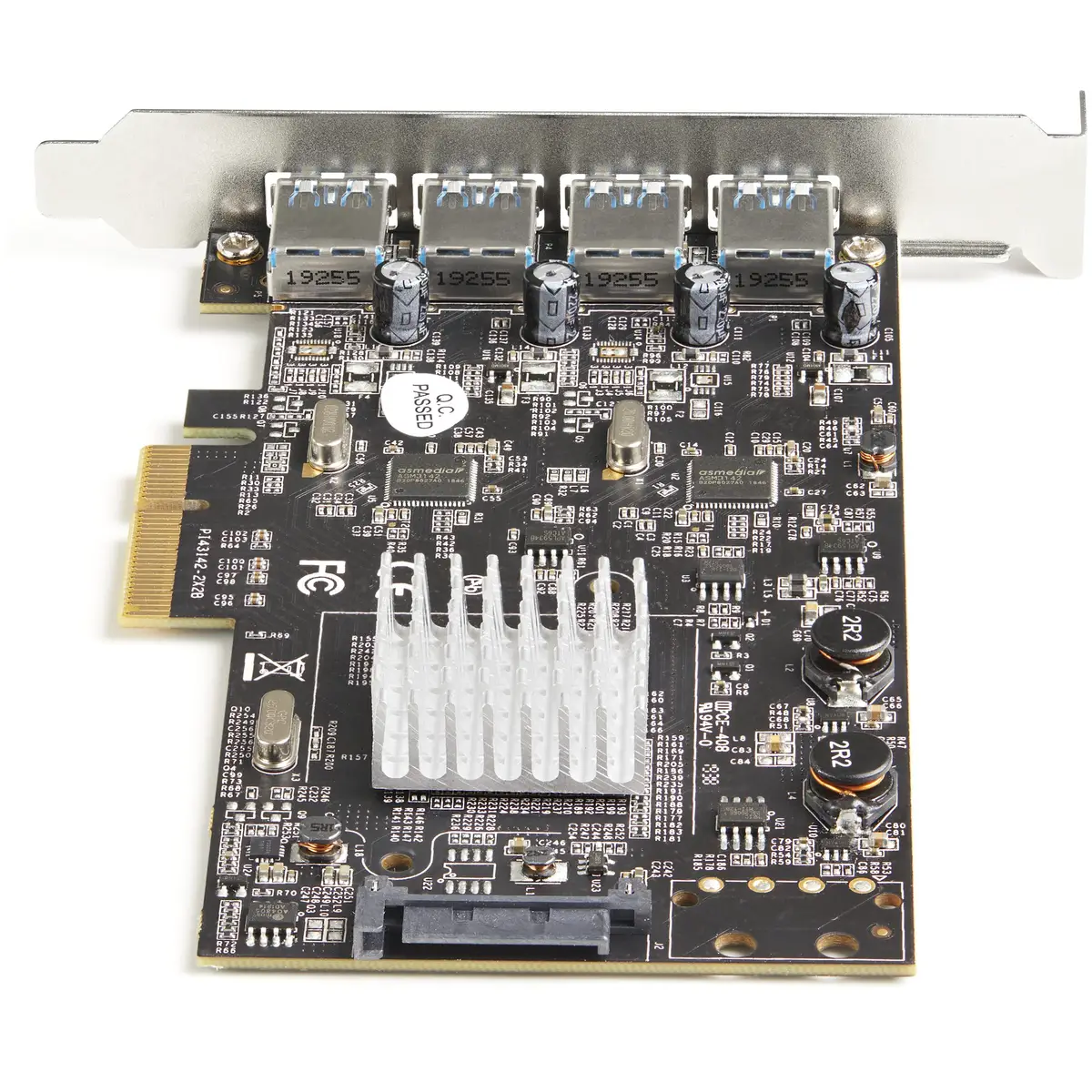 4-Port USB 3.2 Gen 2 PCIe Karte mit 4x USB Typ A Port Windows/Mac/Linux