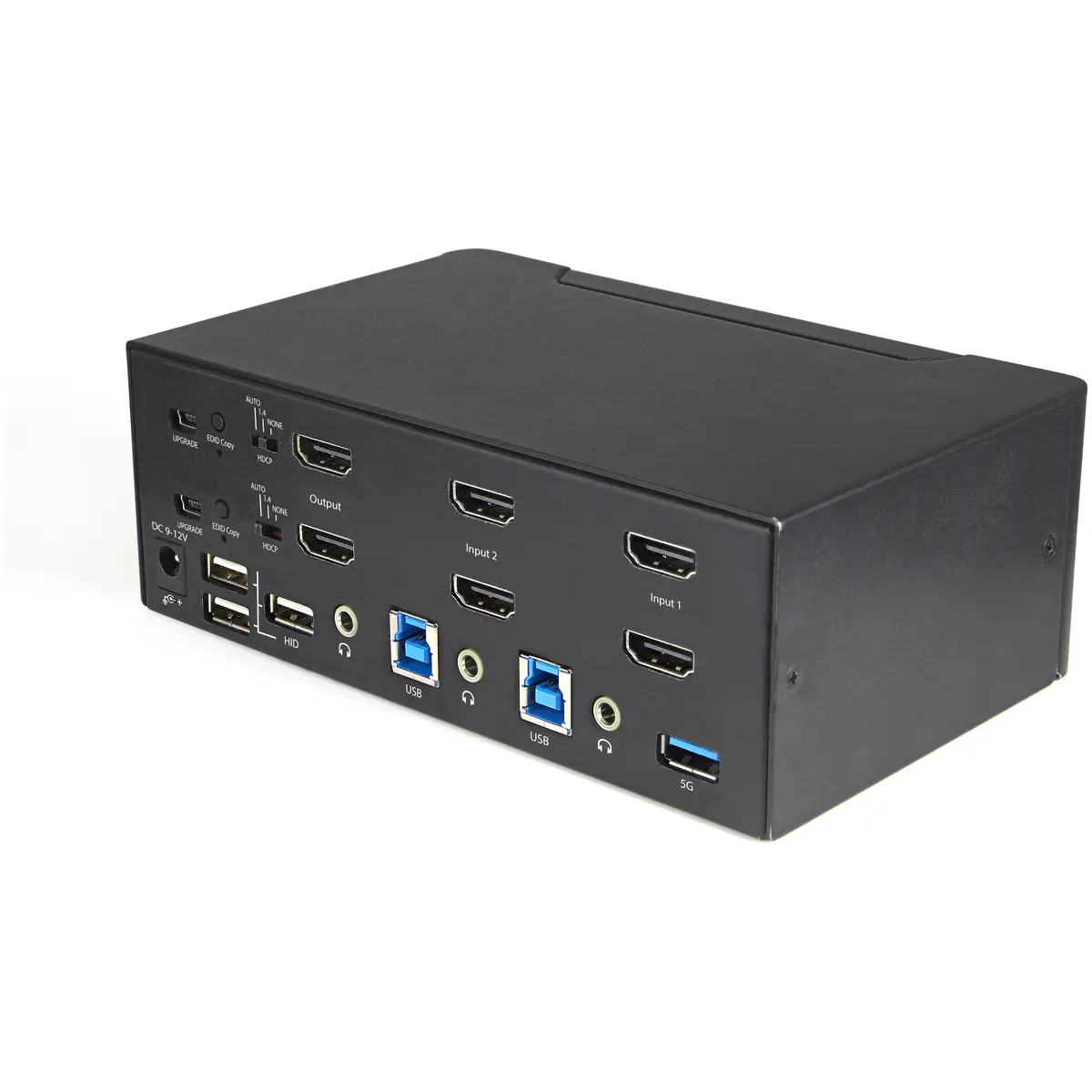 2-Port Dual Monitor HDMI KVM-Switch - 4K 60Hz Ultra HD HDR