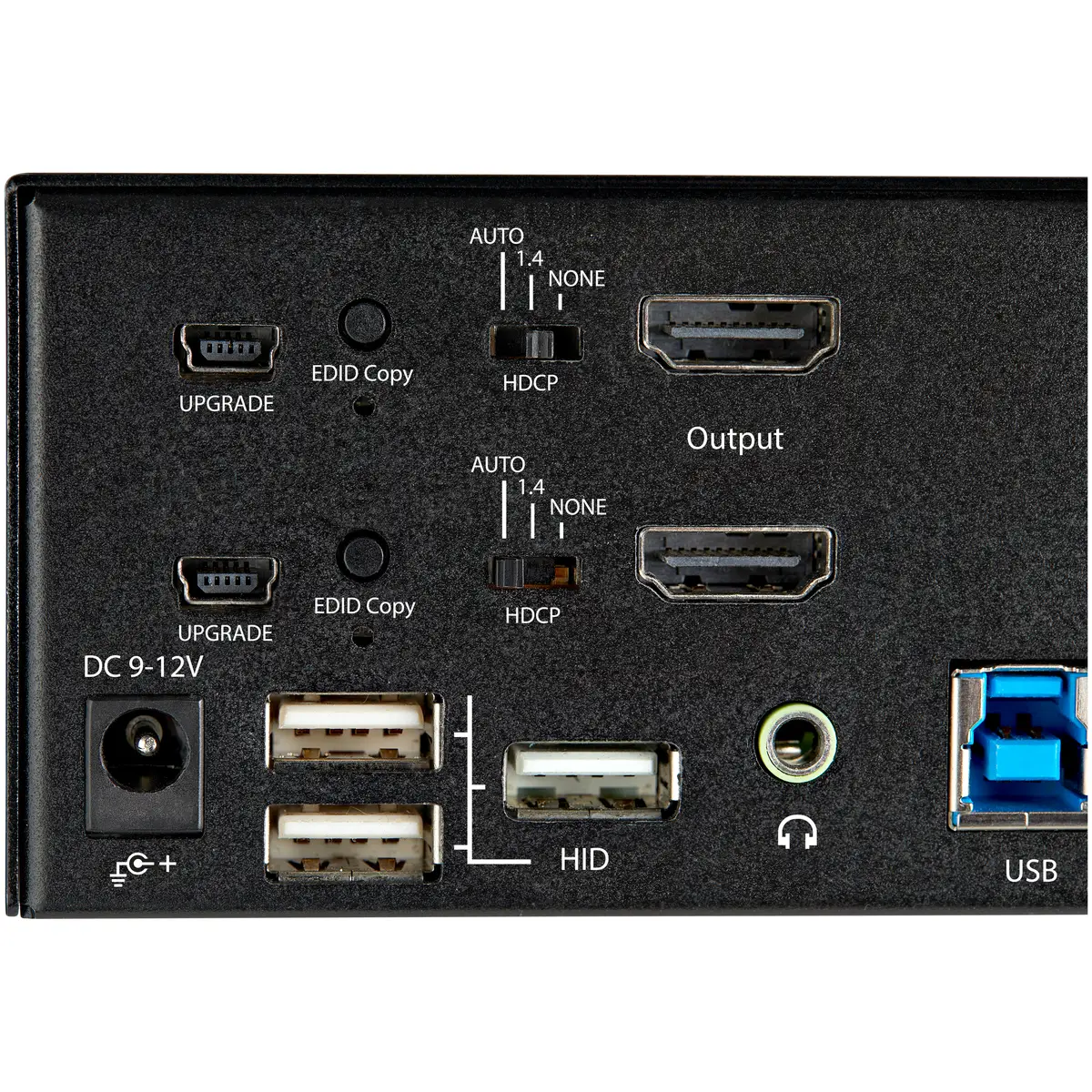 2-Port Dual Monitor HDMI KVM-Switch - 4K 60Hz Ultra HD HDR
