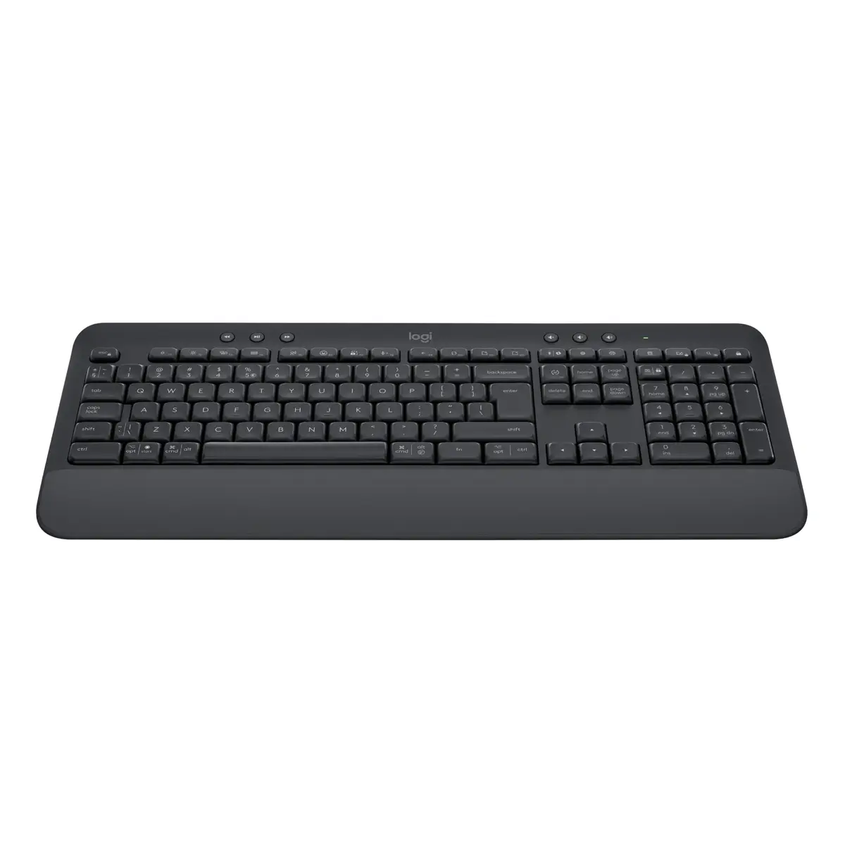 Signature K650 Tastatur kabellos Layout US International Graphite