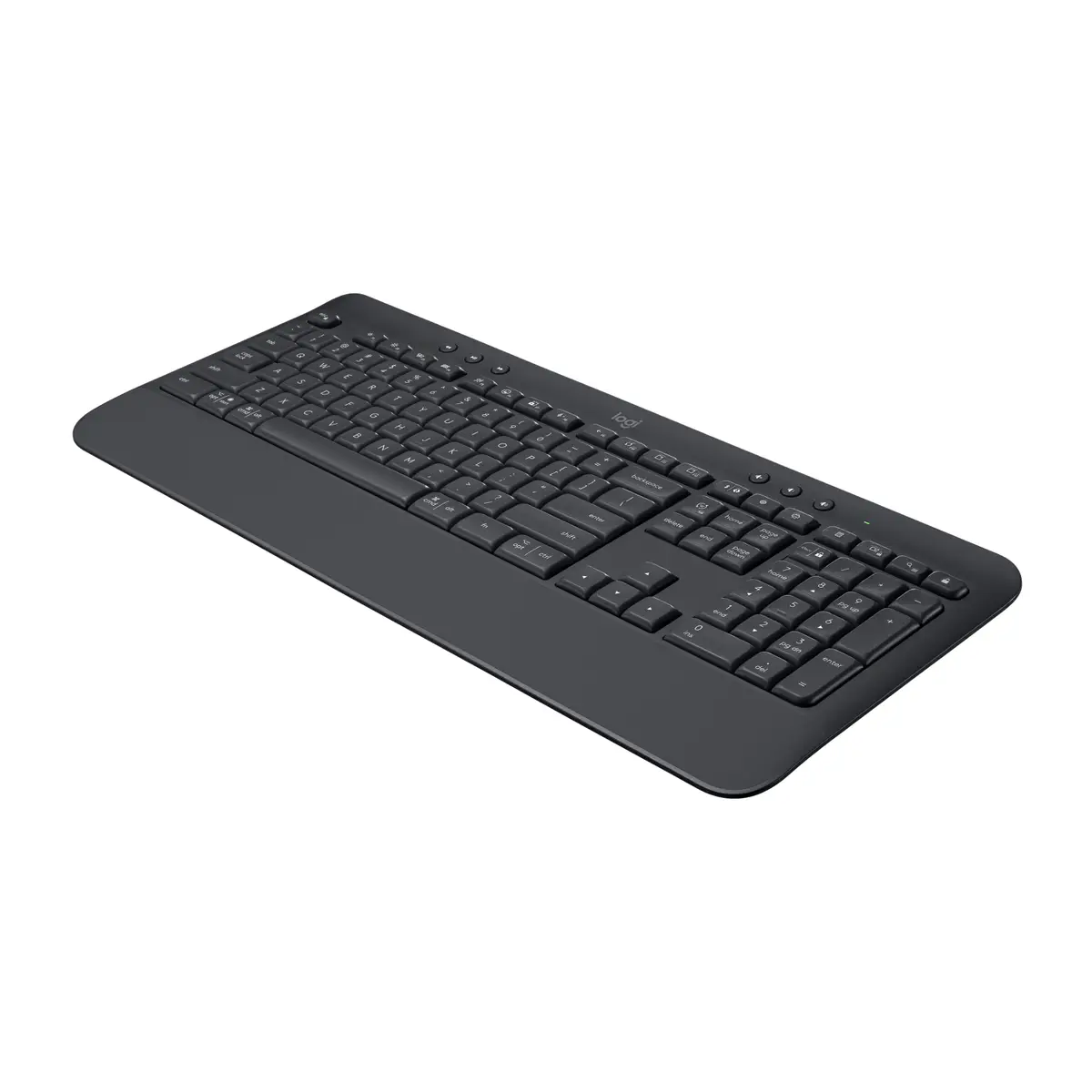 Signature K650 Tastatur kabellos Layout US International Graphite