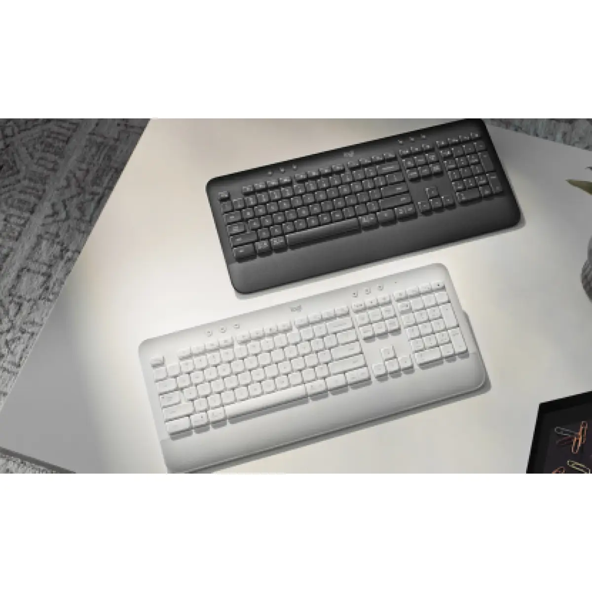 Signature K650 Tastatur kabellos Layout US International Graphite