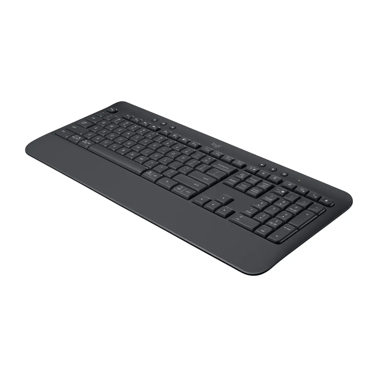 Signature K650 Tastatur kabellos Layout US International Graphite