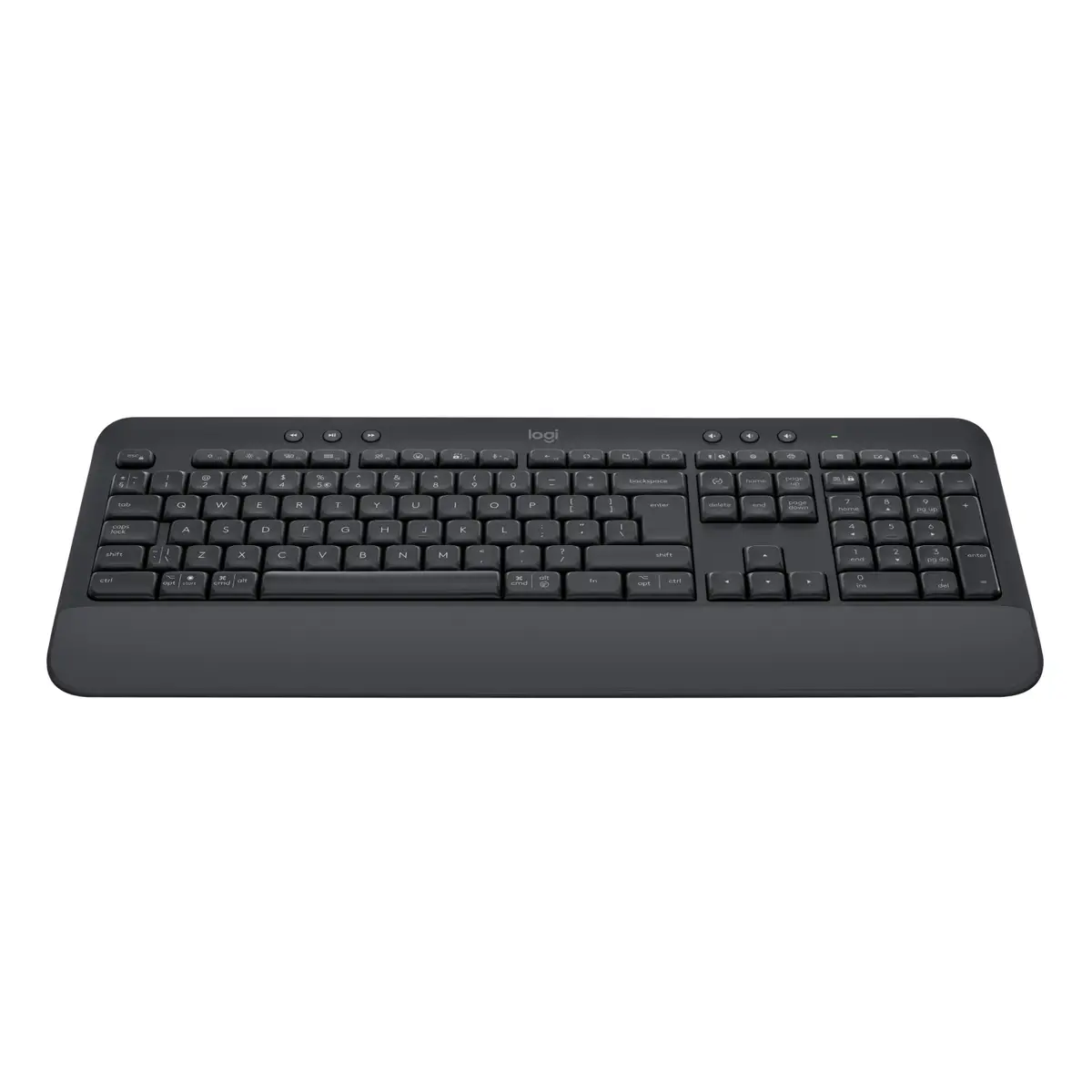 Signature K650 Tastatur kabellos Layout US International Graphite