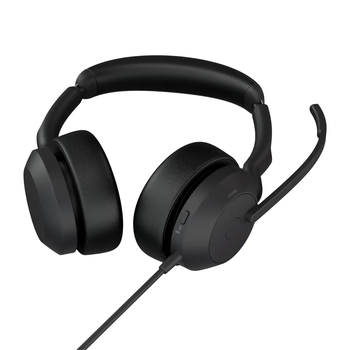 Evolve2 50 UC Stereo Headset On-Ear Bluetooth USB-A Schwarz