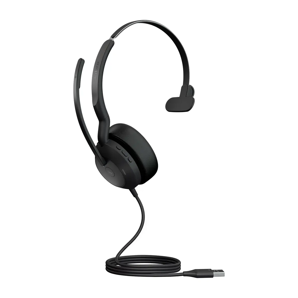 Evolve2 50 UC Mono Headset On-Ear Bluetooth USB-A Schwarz