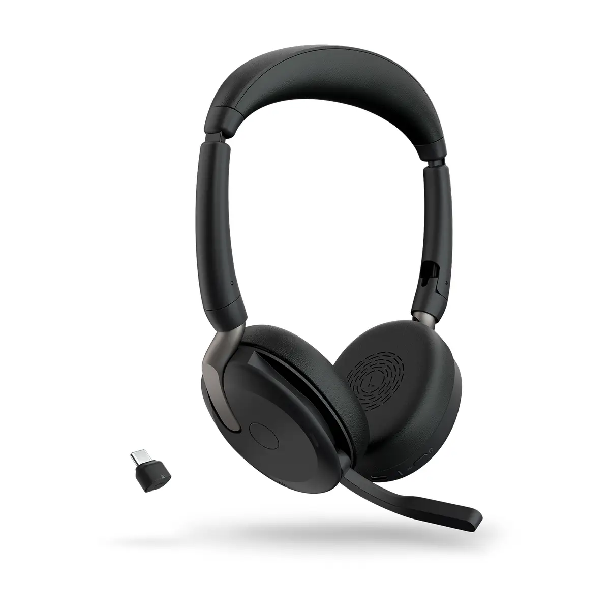 Evolve2 65 Flex UC Stereo Headset On-Ear Bluetooth USB-C Schwarz