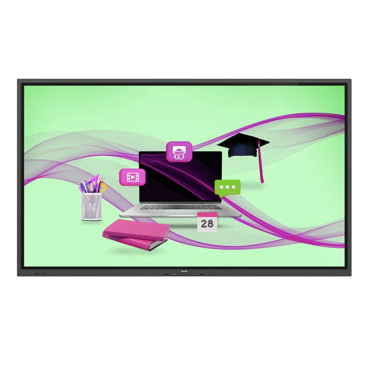 75BDL4052E 75” E-Line UHD Android 10 HEIR 20 points USB-C failover 2x passive stylus Interact
