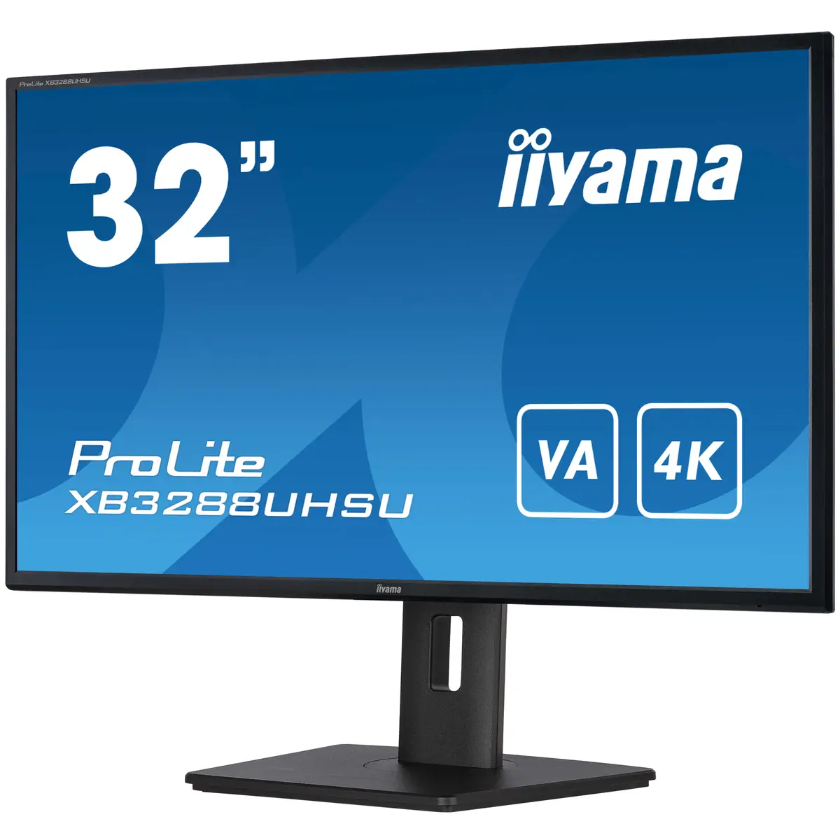ProLite XB3288UHSU-B5 LED Monitor 81,3cm (32") 3840x2160 Pixel 3000:1 300 cd/m² 3ms Schwarz