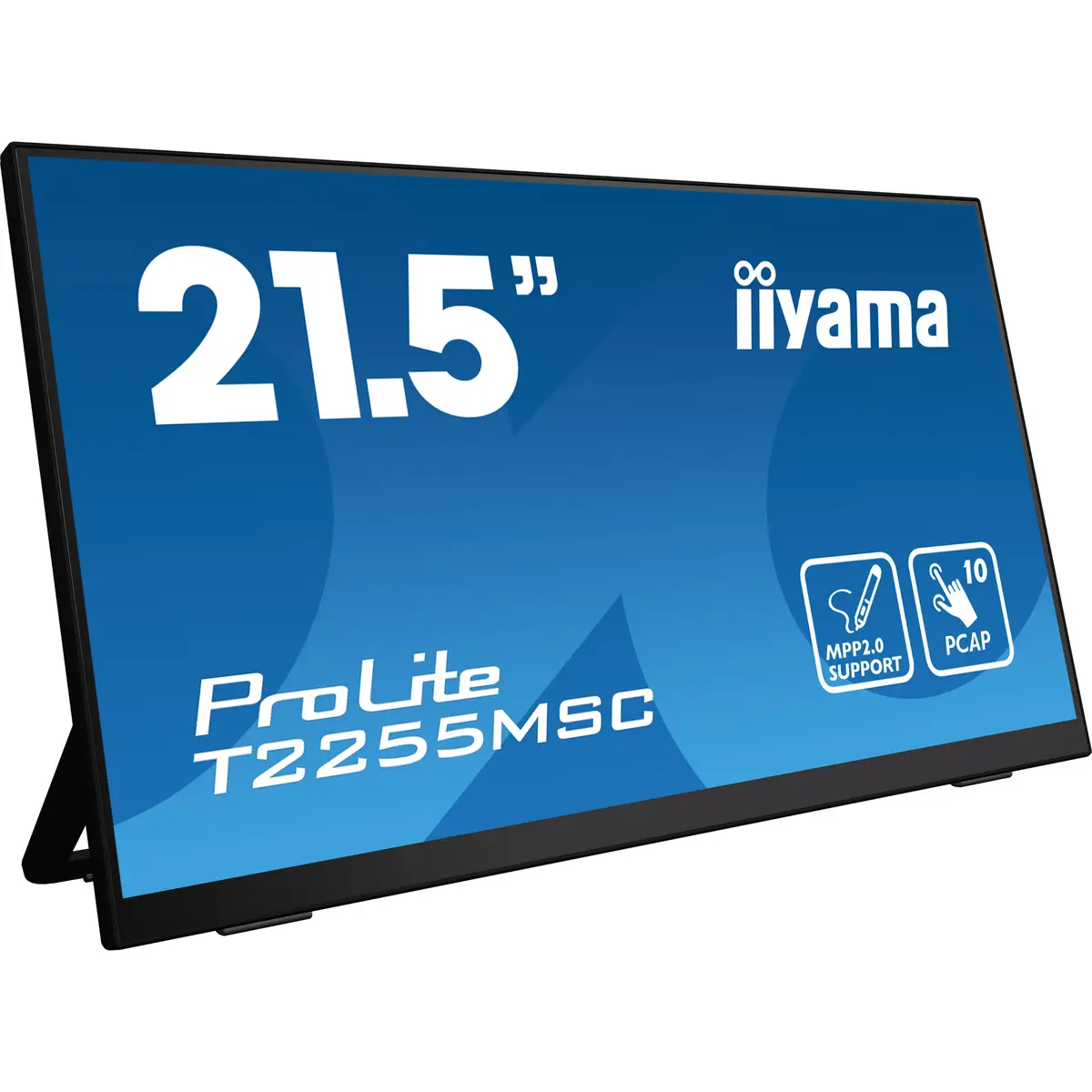 ProLite T2255MSC-B1 LED-Monitor 54,5cm (21,5") 1920x1080 Pixel 1000:1 400 cd/m² 5ms Mattschwarz