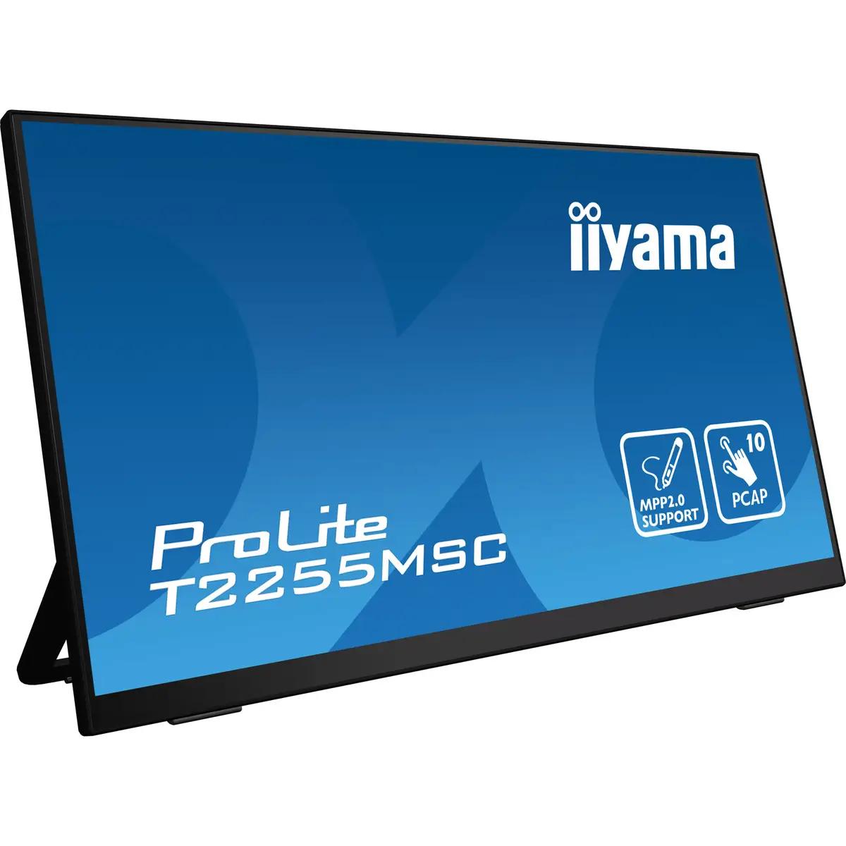 ProLite T2255MSC-B1 LED-Monitor 54,5cm (21,5") 1920x1080 Pixel 1000:1 400 cd/m² 5ms Mattschwarz