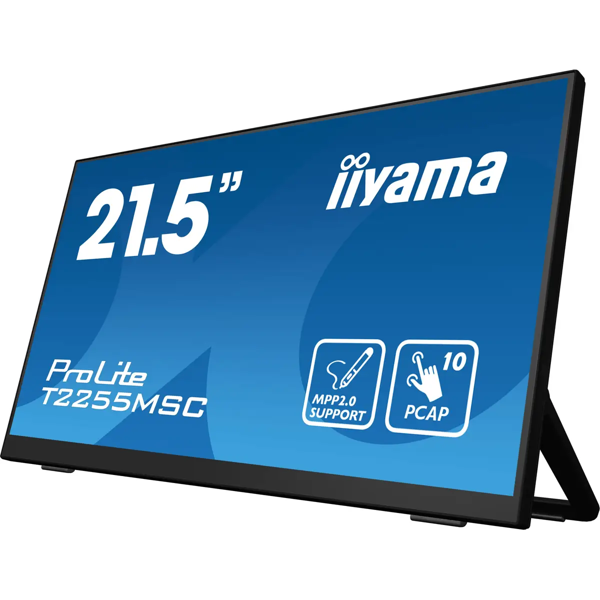 ProLite T2255MSC-B1 LED-Monitor 54,5cm (21,5") 1920x1080 Pixel 1000:1 400 cd/m² 5ms Mattschwarz