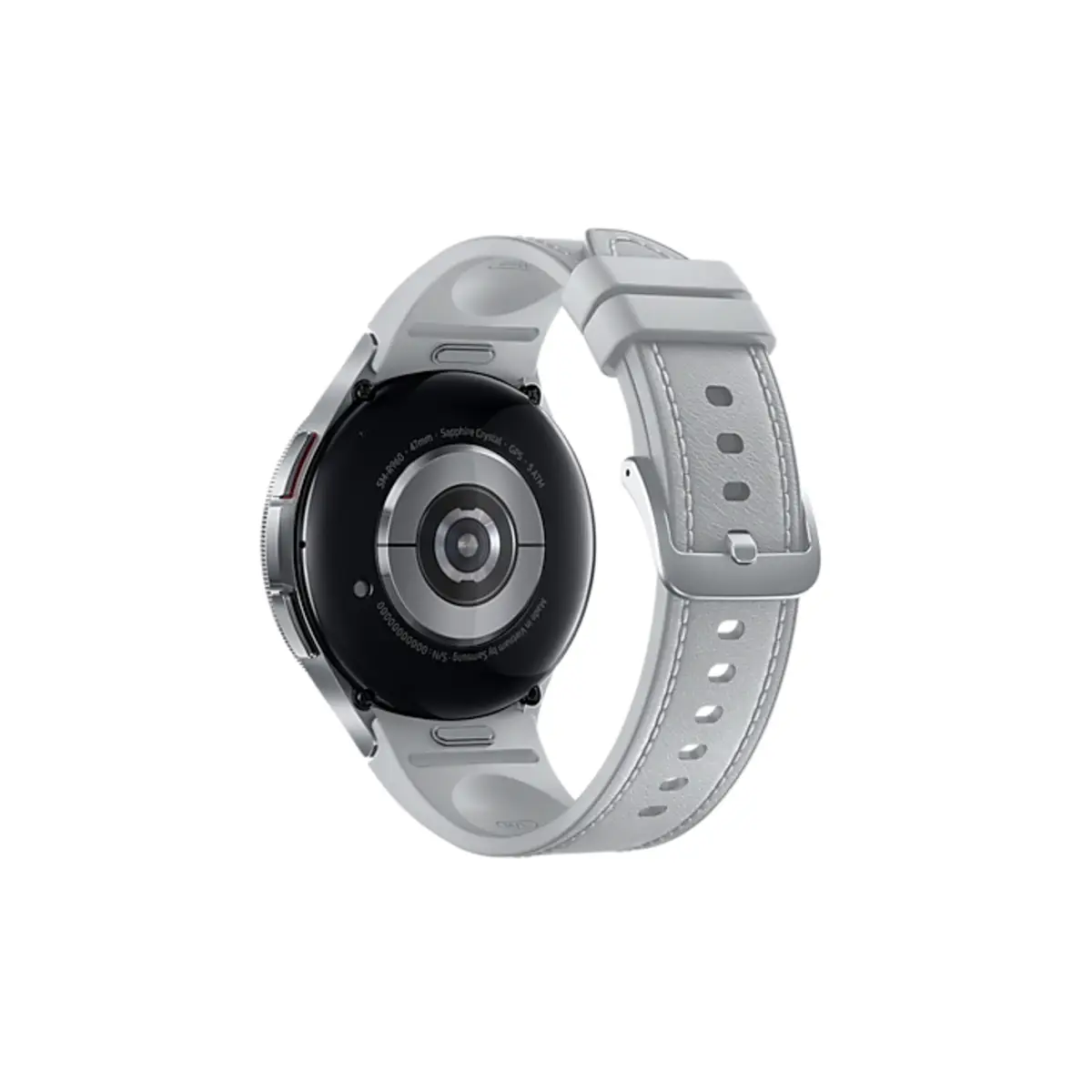 Galaxy Watch6 Classic SM-R960NZSADBT Smartwatch/ Sportuhr 3,81 cm (1.5") OLED 47 mm Digital 480 x 480 Pixel Touchscreen Silber WLAN GPS