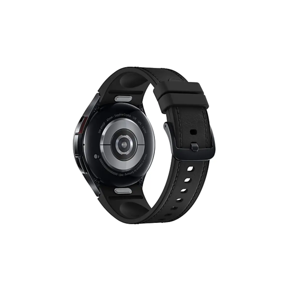 Galaxy Watch6 SM-R955FZKADBT Smartwatch/ Sportuhr 3,3 cm (1.3") AMOLED 43 mm Digital 432 x 432 Pixel Touchscreen 4G Schwarz WLAN GPS