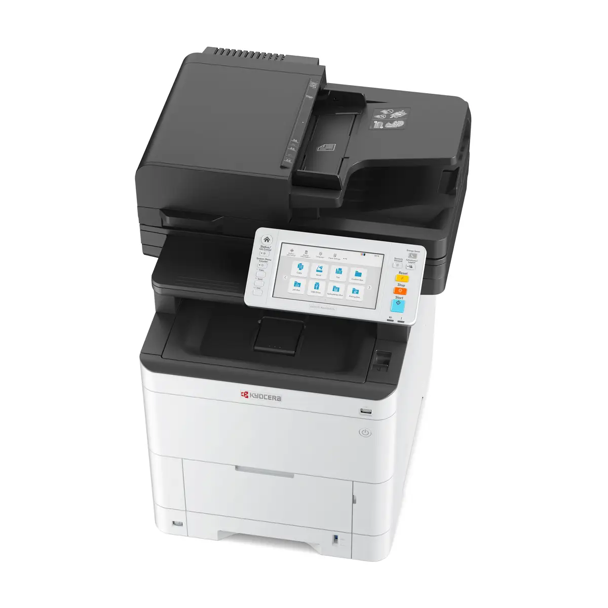 ECOSYS MA4000CIFX Multifunktionsdrucker Farbe Laser Legal (216 x 356 mm) A4 (210 x 297 mm) (Original) A4/Legal (Medien) bis zu 40 Seiten/Min. (Kopieren) bis zu 40 Seiten/Min. (Drucken) 450 Blatt 33.6 Kb