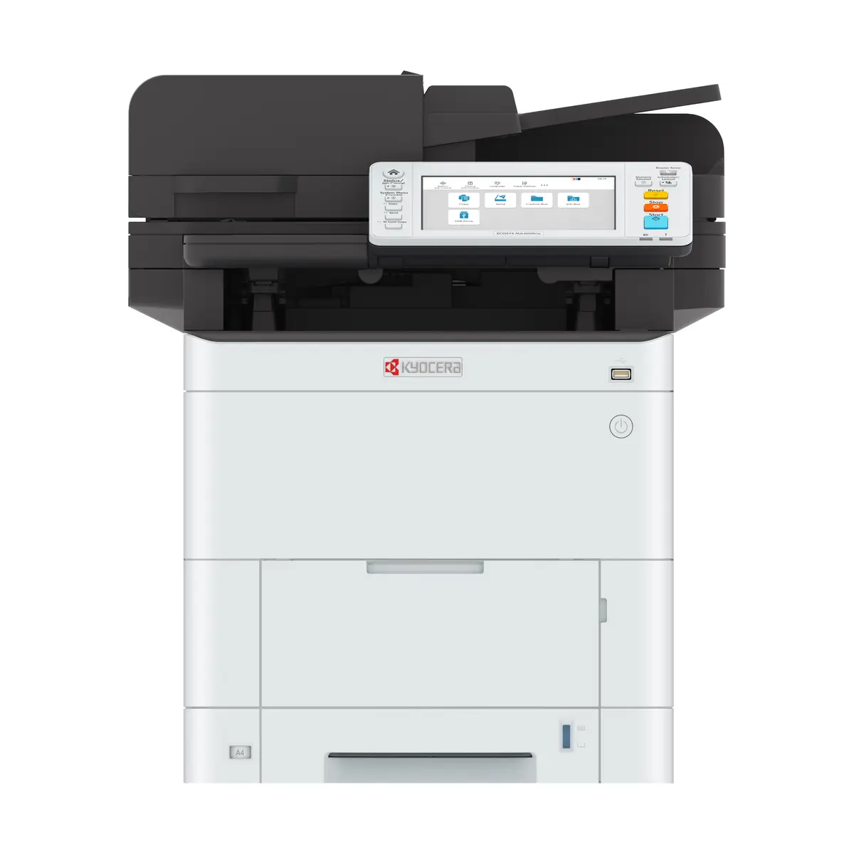 ECOSYS MA4000CIFX Multifunktionsdrucker Farbe Laser Legal (216 x 356 mm) A4 (210 x 297 mm) (Original) A4/Legal (Medien) bis zu 40 Seiten/Min. (Kopieren) bis zu 40 Seiten/Min. (Drucken) 450 Blatt 33.6 Kb