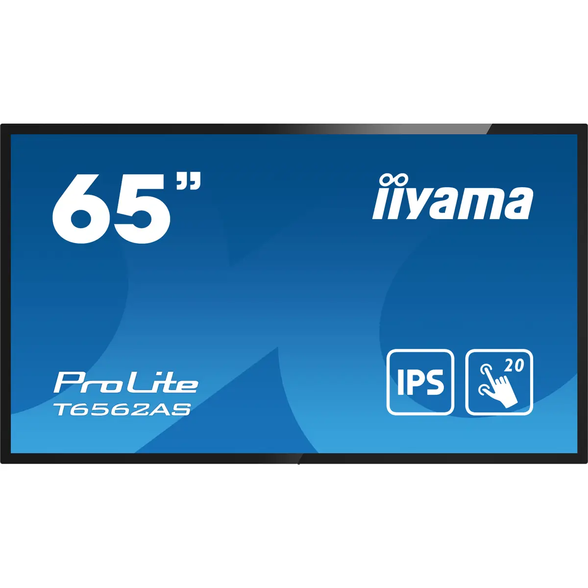 T6562AS-B1. Produktdesign: Interaktiver Flachbildschirm. Bildschirmdiagonale: 163,8 cm (64.5"), Bildschirmtechnologie: IPS, Display-Auflösung: 3840 x 2160 Pixel, Helligkeit: 500 cd/m², HD-Typ: 4K Ultra H