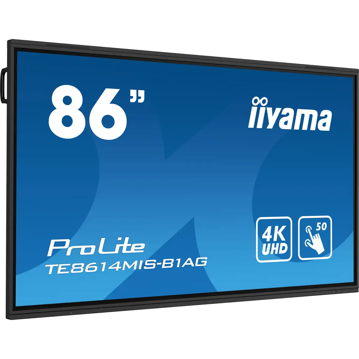 TE8614MIS-B1AG. Produktdesign: Interaktiver Flachbildschirm. Bildschirmdiagonale: 2,17 m (85.6"), Bildschirmtechnologie: LCD, Display-Auflösung: 3840 x 2160 Pixel, Helligkeit: 435 cd/m², HD-Typ: 4K Ultra